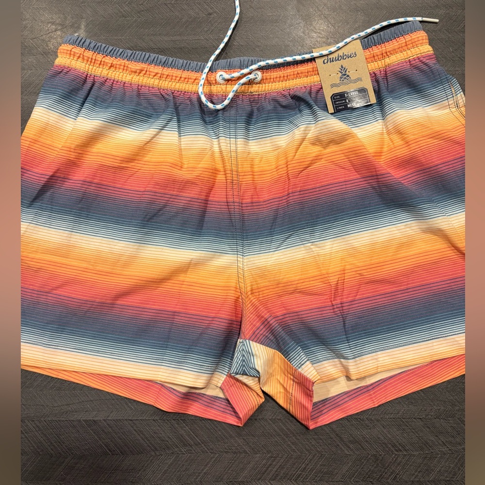 Chubbies Men's Multicolor Swim Trunks